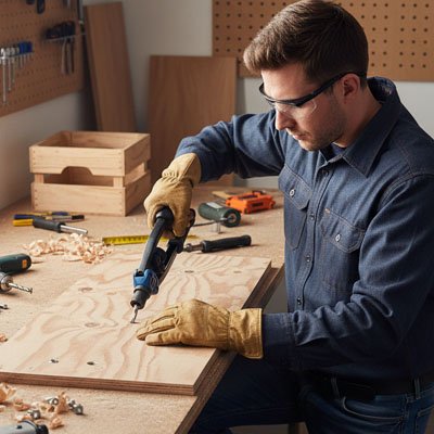 Pince à rivet ensembe de 110 pièces BOIS