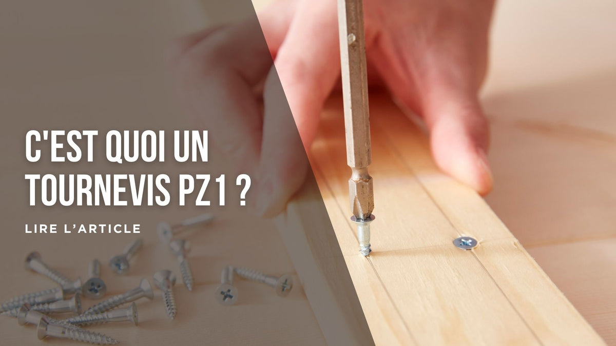 C'est quoi un tournevis PZ1 ? – Bricolme