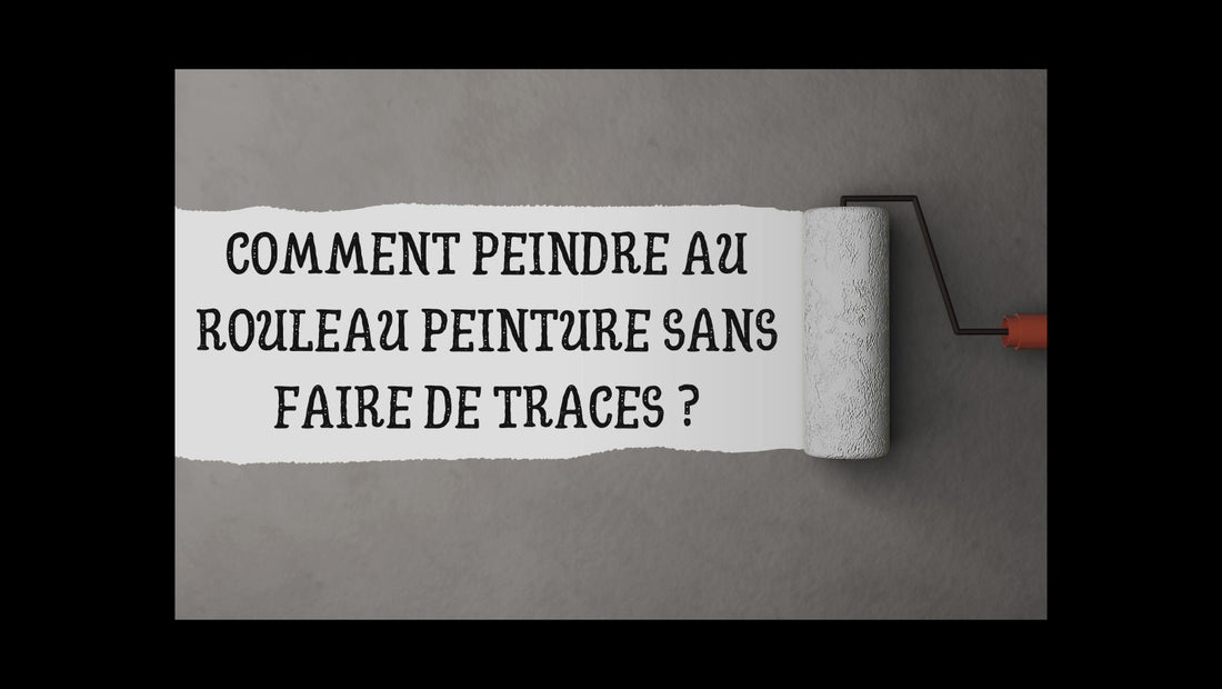 Comment peindre au rouleau peinture sans faire de traces ?