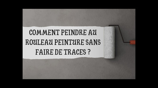 Comment peindre au rouleau peinture sans faire de traces ?