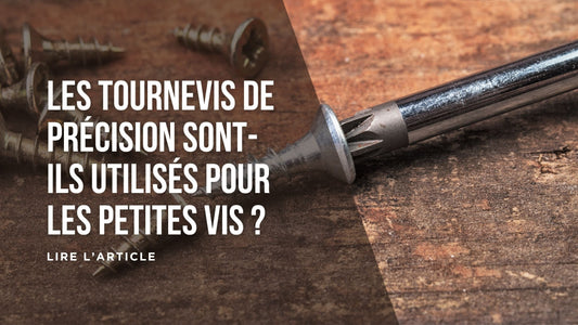 Les tournevis de précision sont-ils utilisés pour les petites vis blog