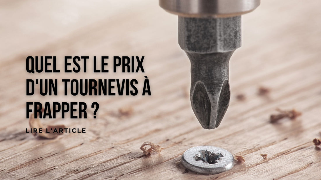 Quel est le prix d'un tournevis à frapper blog