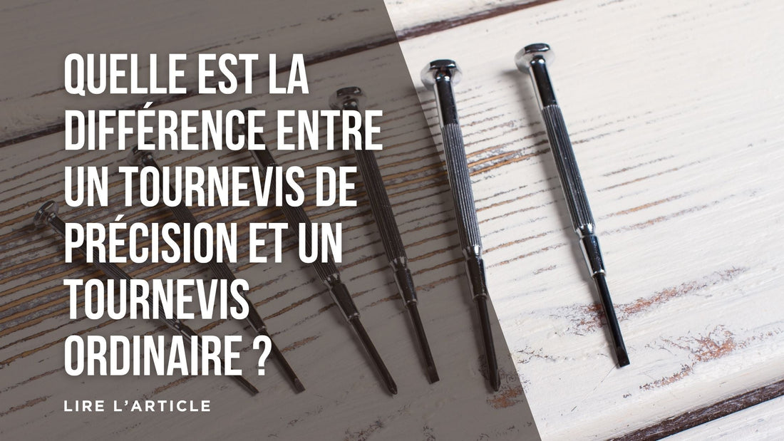 Quelle est la différence entre un tournevis de précision et un tournevis ordinaire blog