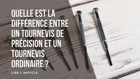 Quelle est la différence entre un tournevis de précision et un tournevis ordinaire blog