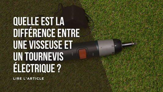 Quelle est la différence entre une visseuse et un tournevis électrique blog