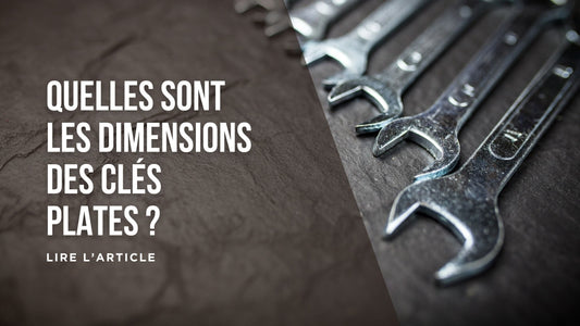 Quelles sont les dimensions des clés plates blog