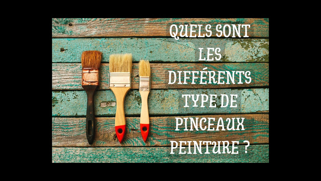 Quels sont les différents type de pinceaux peinture blog