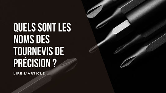Quels sont les noms des tournevis de précision blog
