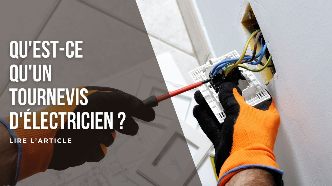 Qu'est-ce qu'un tournevis d'électricien blog
