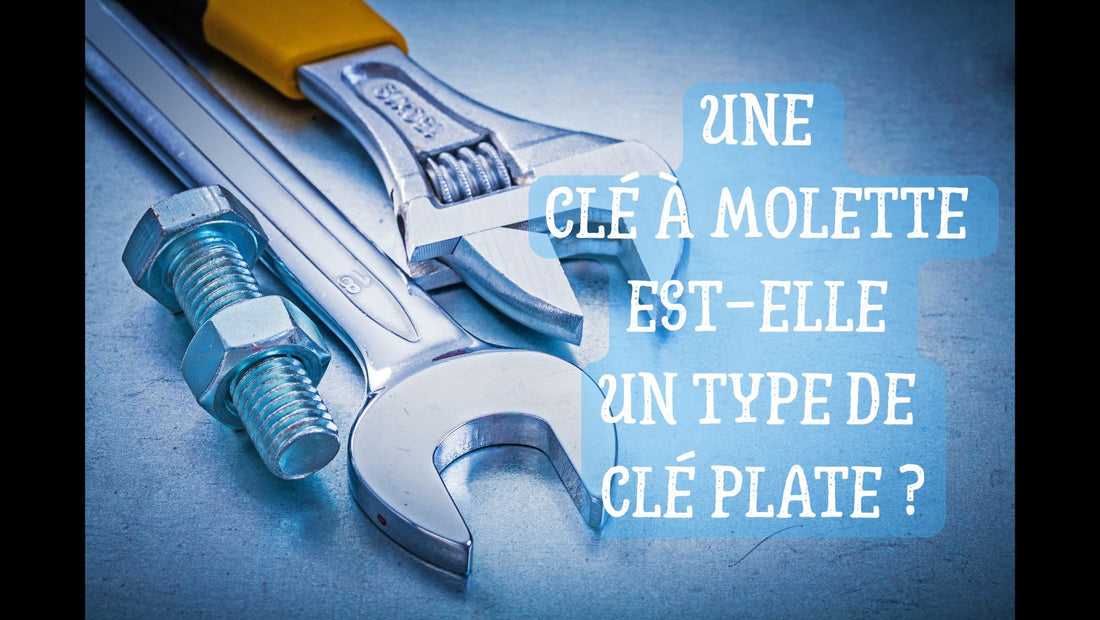 Une clé à molette est-elle un type de clé plate blog