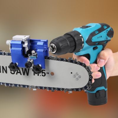 Affuteuse-pour-tronconneuse-Chainsaw-bleu