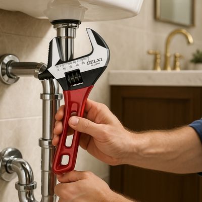 Clé à Molette Compacte Anti Rouille 36 mm lavabo