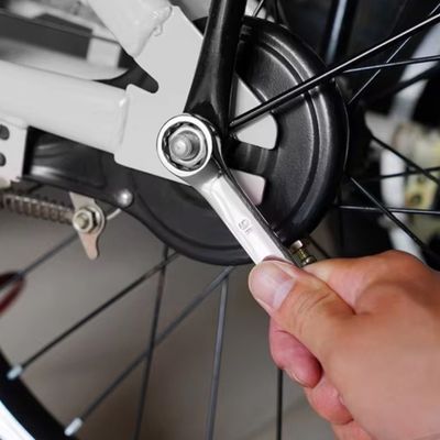 clé plate à cliquet métrique roue