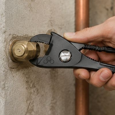 Clé réglable Universelle Acier réparant un tuyau cuivre