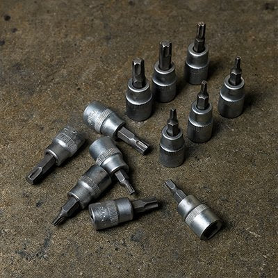 Douille Torx coffret de douilles cromé