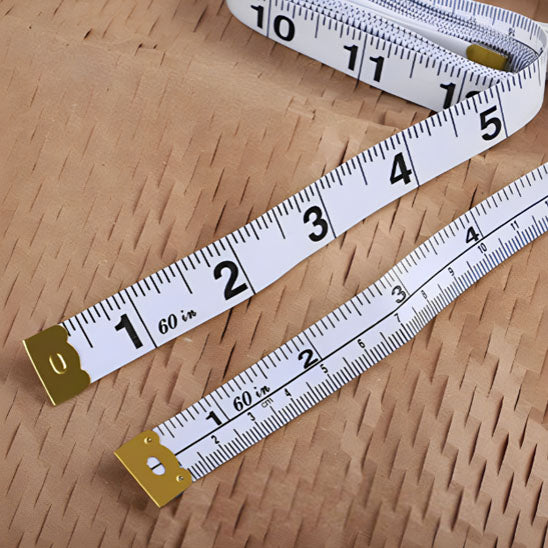 Mètre ruban souple blanc