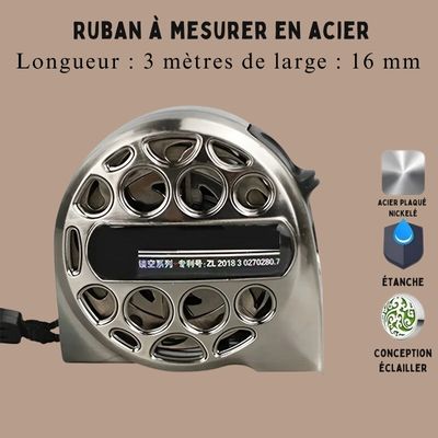 Mètre à ruban - Acier