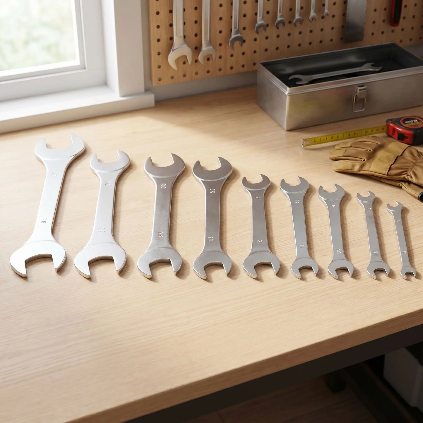 Mini clé plate Ensemble de 9 pièces kit
