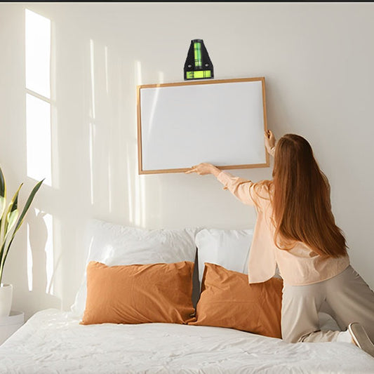 Niveau à bulle Petit type T blanc