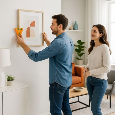 Niveau à bulle Petit type T orange