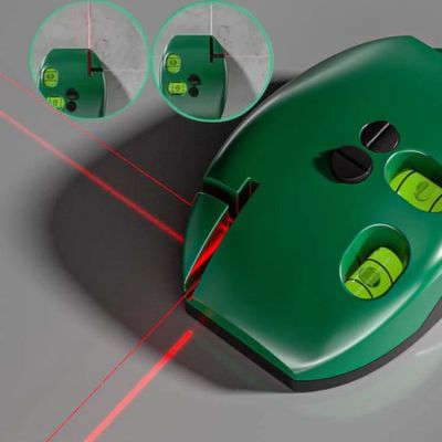 Niveau-laser-Souris-gris