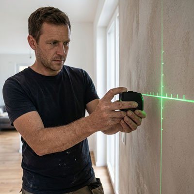 Niveau laser ZhonNa mur