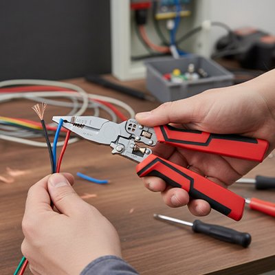 Pince à dénuder 9 en 1 poignée