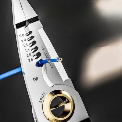 PINCE A DENUDER Multifonctionnelle 7 en 1 bleu