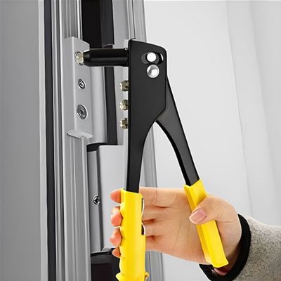PINCE A RIVET JAUNE PEINTURE