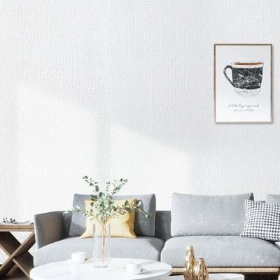 Papier peint 3D Effet Lin Chaleureux fleur