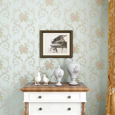 Papier peint fleuri Pour chambre à coucher cadre