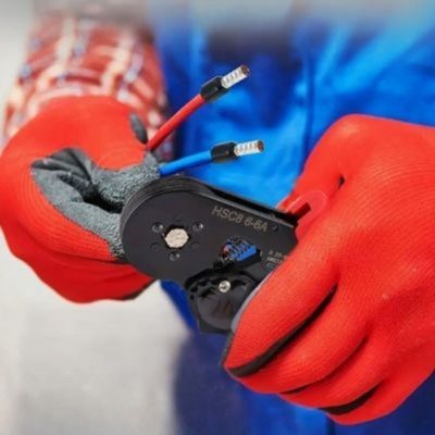 Pince à sertir électrique kit cosses professionnelle