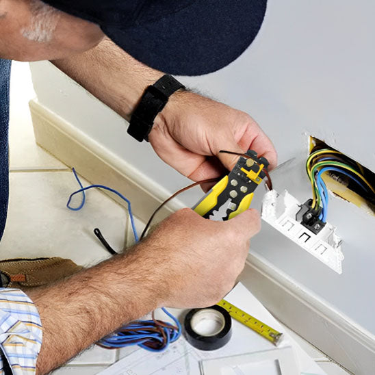 Pince à sertir électrique  multifonction 3 en 1 mur