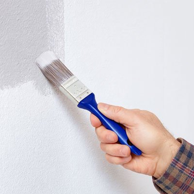 Pinceau peinture plat multifonction gris