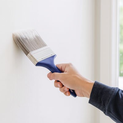 Pinceau peinture plat multifonction poignée