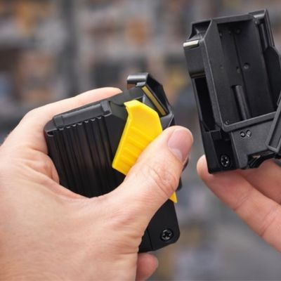 Porte outils Clip ceinture pour mètre ruban noir