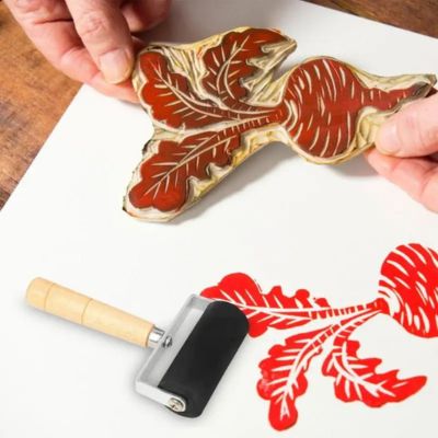 Rouleau-peinture-Encreur-rouge