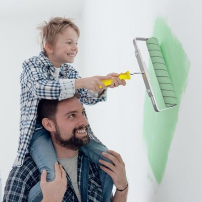 Rouleau peinture Extra large vert