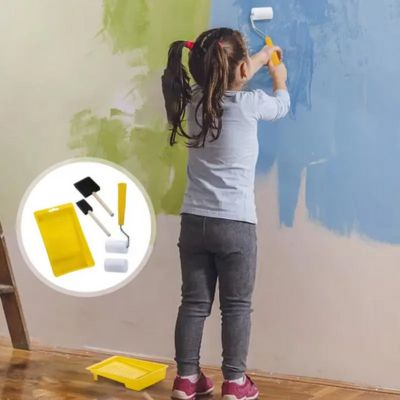 Rouleau-peinture-Laqueur-jaune-bleu