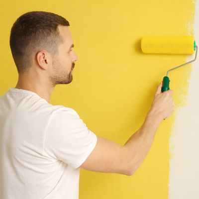 Rouleau peinture Trois texture poignee