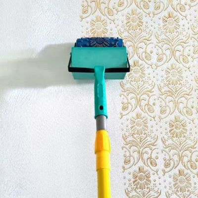 Rouleau peinture à motifs brun