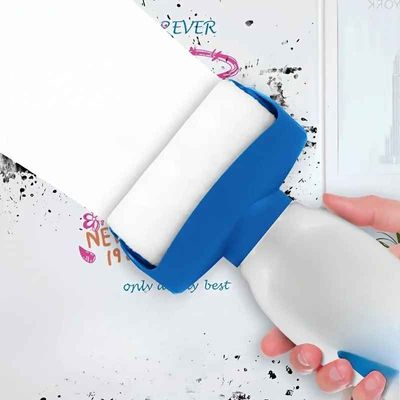 Rouleau peinture pour réparation bleu