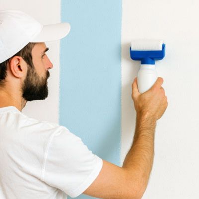 Rouleau peinture pour réparation enduit