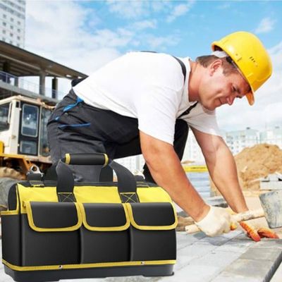 SAC À OUTILS OXFORD JAUNE CONSTRUCTION