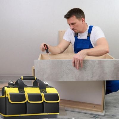 SAC À OUTILS OXFORD JAUNE MEUBLE