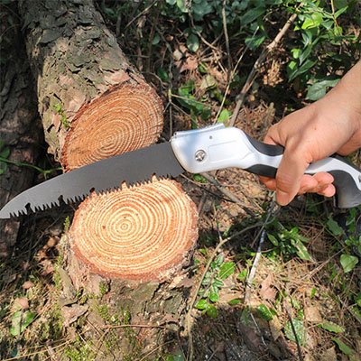 Scie pliante portable bûche