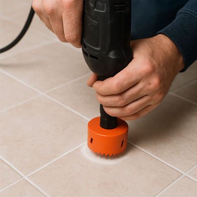 Scie cloche Bimétallique rouge 16 210mm céramique