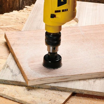 Scie cloche Ensemble de 11 pièces noir bois