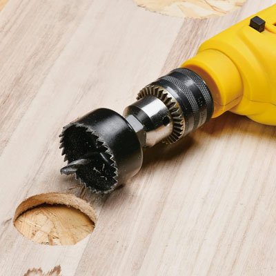 Scie cloche Ensemble de 11 pièces noir jaune