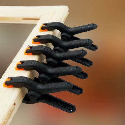 Serre-joint-Pinces-ressort-bois